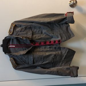 Free People Military Style Jacket